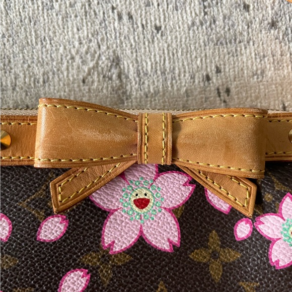 SOLD - Louis Vuitton Cherry Blossom Pochette Accessories - Picture 6 of 9